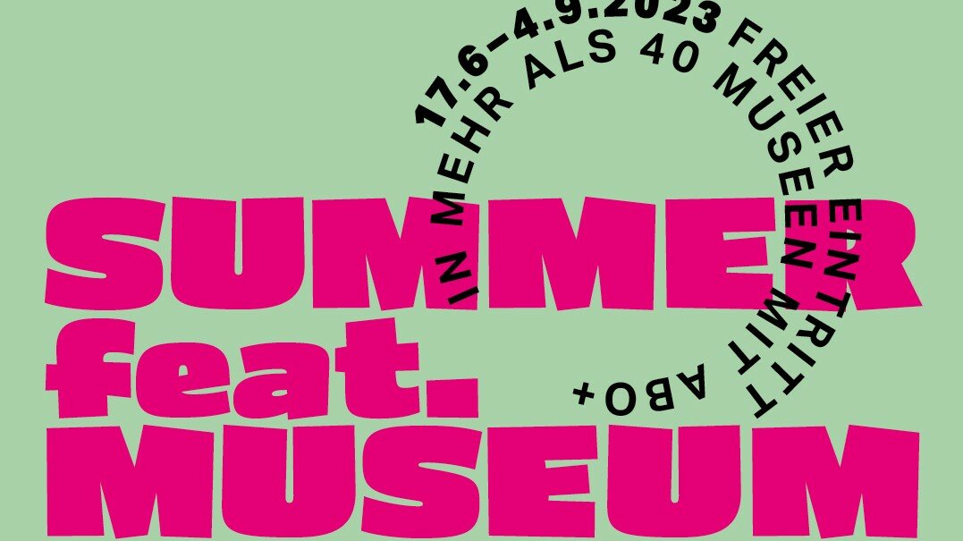 The slogan Summer feat. museum