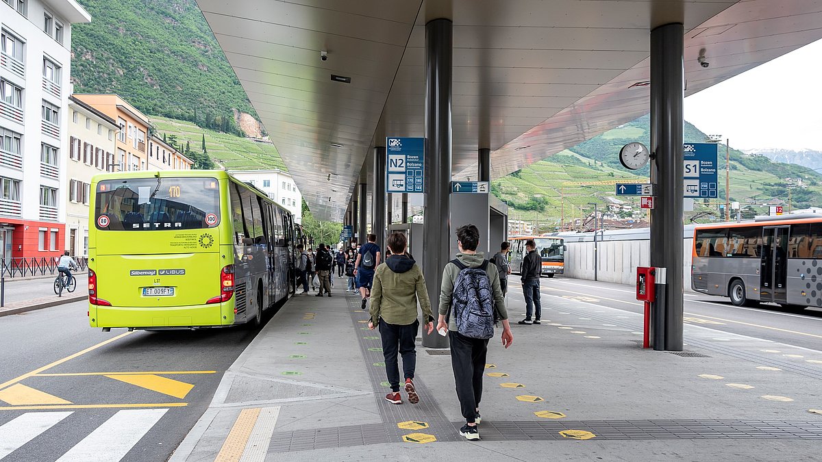 Bus station Bolzano/Bozen