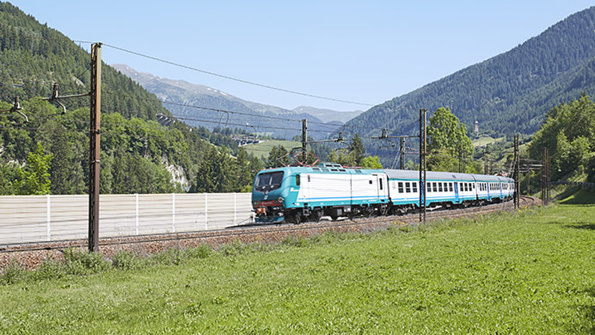 Linea ferroviaria del Brennero presso Vipiteno