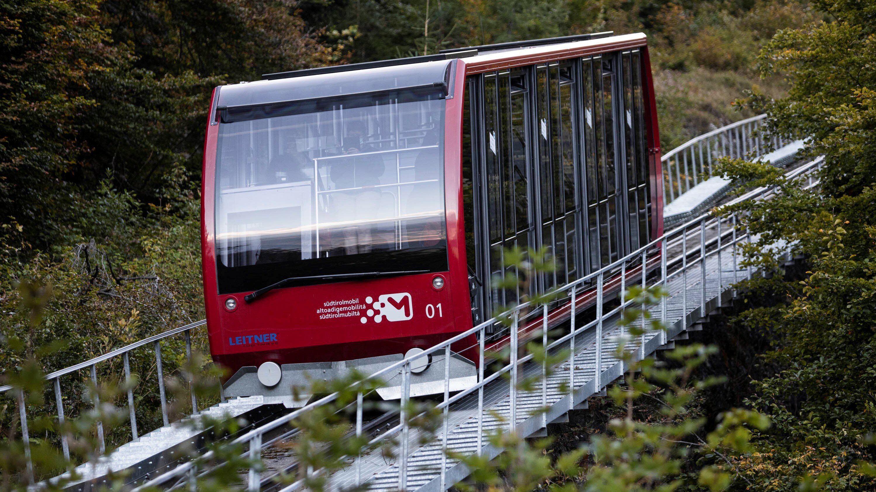 Die Standseilbahn Mendel