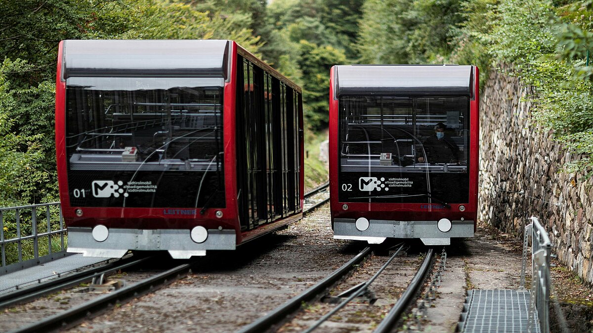 The Mendel/ Mendola funicular