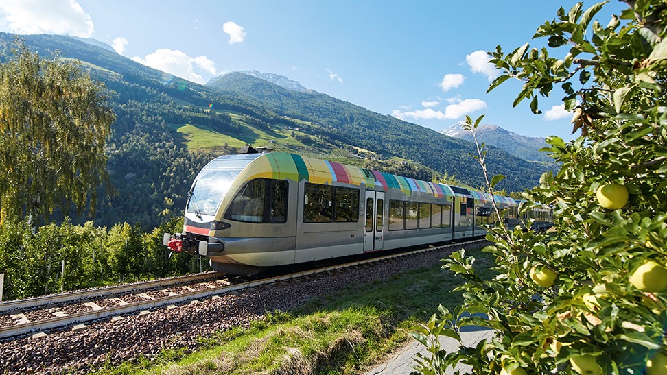 Il treno della Val Venosta